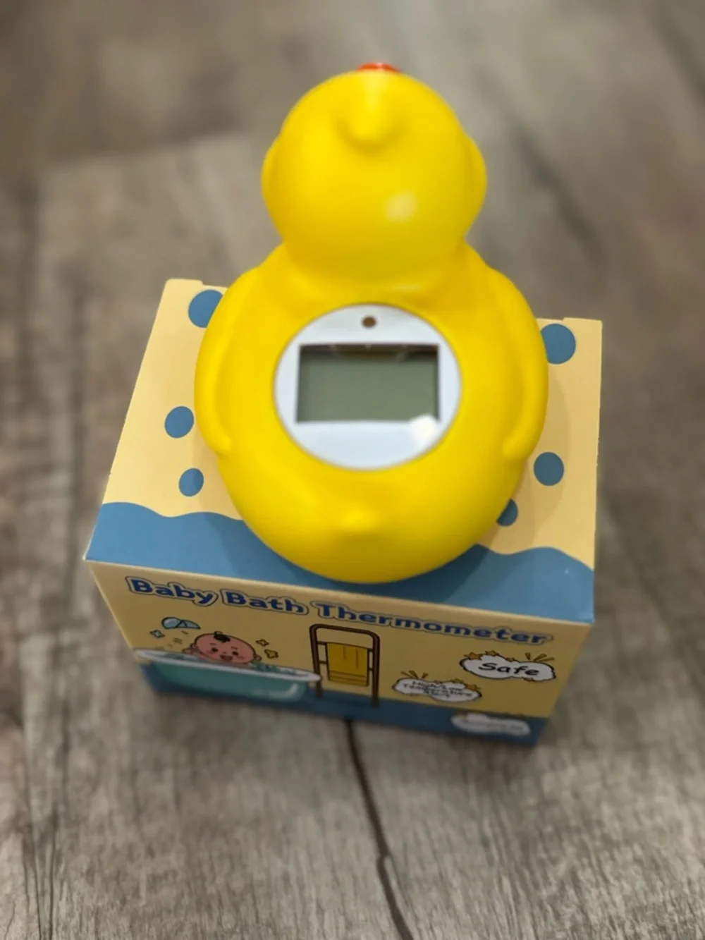 Baby Bath Thermometer Digital New in Box Infant Water Temperature Safety Monitor